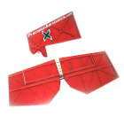 PRECISION AEROBATICS ADX TAIL FEATHERS - RED