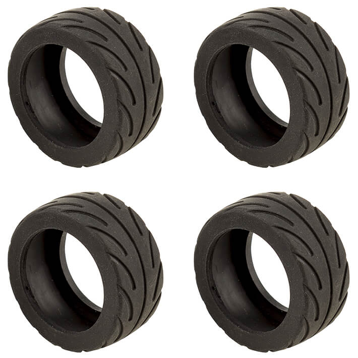 TEAM ASSOCIATED NANO SPORT RADIAL TYRES BLACK (4)