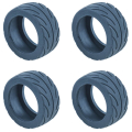 TEAM ASSOCIATED NANO SPORT RADIAL TYRES BLUE (4)