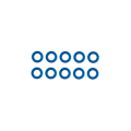 TEAM ASSOCIATED RC28R BALLSTUD WASHER 3.8 x 2.0 x 1.0MM (10)