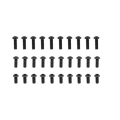 TEAM ASSOCIATED RC28R M2 BHCS HARDWARE SET (30 PCS)