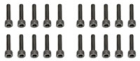 Team Associated M3 X 14 Socket Head Hex Screws (10)