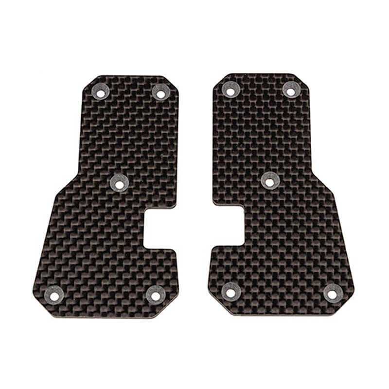 TEAM ASSOCIATED SR7 FT ARM INSERTS CARBON FIBRE