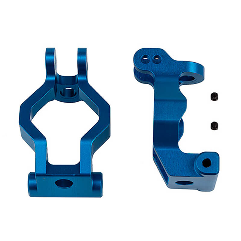 TEAM ASSOCIATED SR7 FT CASTER BLOCKS ALUMINIUM