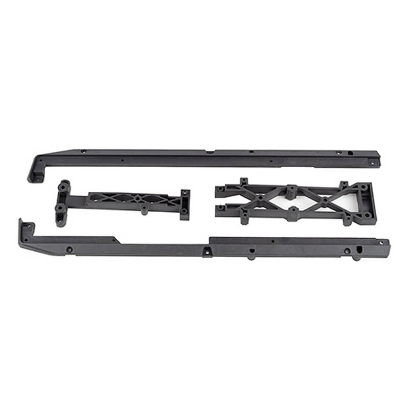 TEAM ASSOCIATED SR7 FT LOWER CHASSIS BRACE SET CARBON