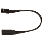 REEDY 125mm SERVO EXTENSION WIRE BLACK (4.92IN)