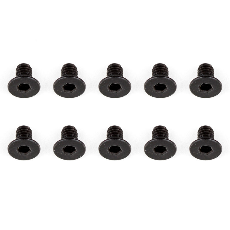 ASSOCIATED SCREWS M2.5x4mm FHCS (10)