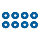 TEAM ASSOCIATED TC7/TC7.1/7.2 FT WHEEL HEX SPACER SET (4x0.5 4x1.0)