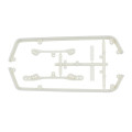 TEAM ASSOCIATED 6x6 SIDE RAILS AND TOWER COVERS, NATURAL