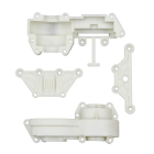 TEAM ASSOCIATED 6x6 MOTOR MOUNT GEARBOX CASE SET NATURAL
