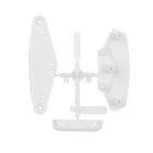 TEAM ASSOCIATED 6x6 BUMPER MOUNT, NATURAL
