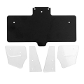 TEAM ASSOCIATED 6x6 FORMULA FRONT NOSE & WING END PLATES
