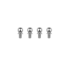 TEAM ASSOCIATED HD BALLSTUDS, SHORT 4MM