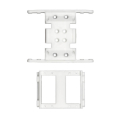 TEAM ASSOCIATED ENDURO RC10TT GEARBOX/SERVO MOUNTS, NATURAL