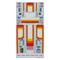 TEAM ASSOCIATED RC10 GRAPHITE KIT DECAL SHEET