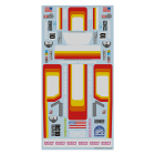 TEAM ASSOCIATED RC10 GRAPHITE KIT DECAL SHEET