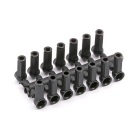 TEAM ASSOCIATED BALL CUPS MOULDED, BLACK