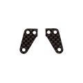 TEAM ASSOCIATED RC10 4WD FT CARBON STEERING BLOCK ARMS