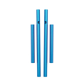 TEAM ASSOCIATED RC10 NOSE AND WING TUBES, BLUE