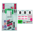 TEAM ASSOCIATED RC10 BK DECAL SHEET