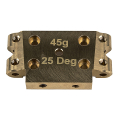 TEAM ASSOCIATED DR10 FT BRASS FRONT BULKHEAD 25 DEGREE 45g