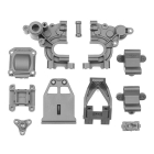TEAM ASSOCIATED DC10 GEARBOX, GREY