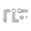 TEAM ASSOCIATED RC10T SERVO SAVER PLASTICS (WHITE)