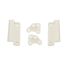 TEAM ASSOCIATED RC10GT REAR ARM MOUNT AND SHOCK MOUNTS