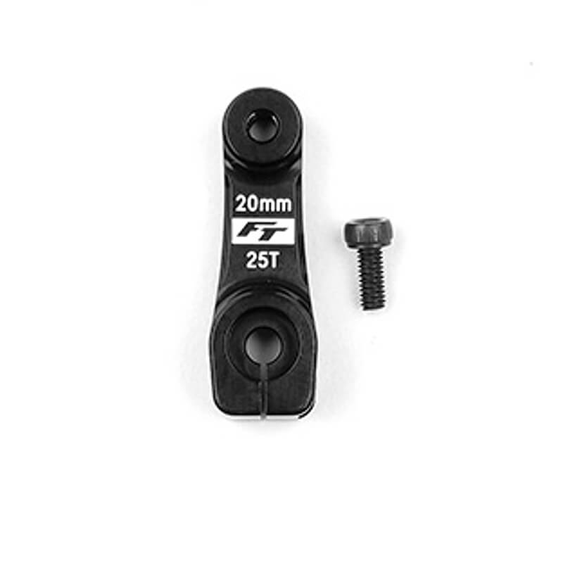 ASSOCIATED FT OFFSET ALUMINIUM CLAMPING SERVO HORN 25T 20mm