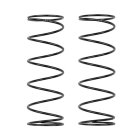 TEAM ASSOCIATED 16MM SHOCK SPRINGS YELLOW 4.40LB/IN L66 6.75T 1.4