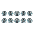 TEAM ASSOCIATED NUTS M4 SERRATED WHEEL NUTS