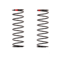 TEAM ASSOCIATED 13MM REAR SHOCK SPRINGS RED 2.4LB/IN, L61