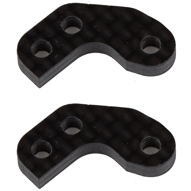 TEAM ASSOCIATED RC10B7 CASTER BLOCK LINK MOUNT SET 0MM