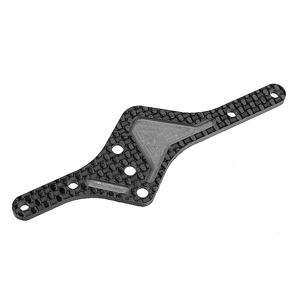 CORALLY BODY MOUNT PLATE FSX10 GRAPHITE 2.5MM 1 PC