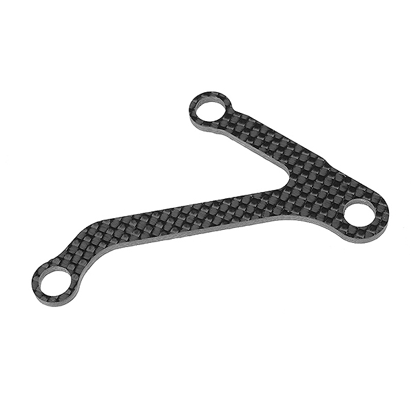 CORALLY FRONT SUSPENSION ARM FSX10 UPPER GRAPHITE 2.5MM 1 PC