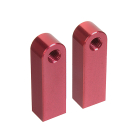 CORALLY ALUM. SERVO MOUNT POST 2 PCS