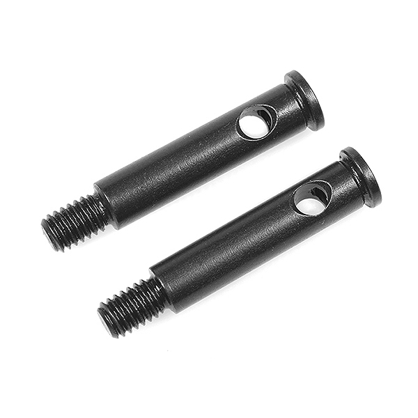 CORALLY FRONT WHEEL AXLE FSX10 STEEL 2 PCS