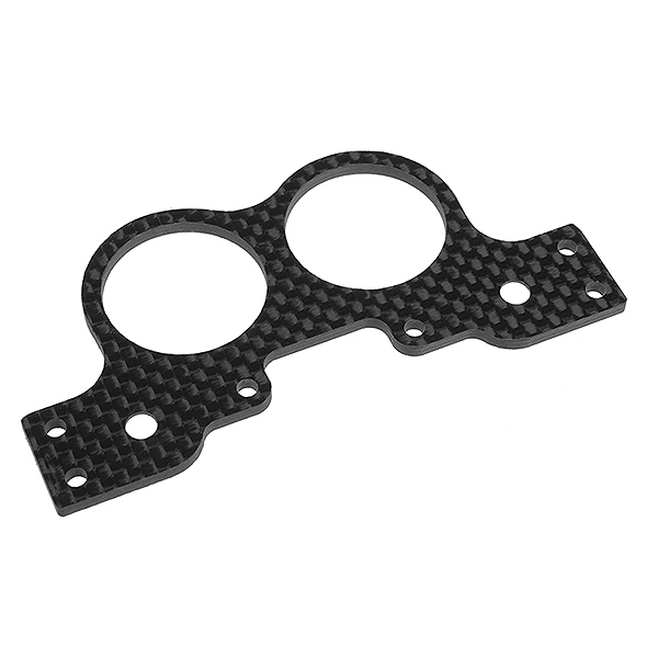 CORALLY REAR BULKHEAD STIFFENER PLATE SSX8R 3K CARBON 1 PC