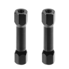 CORALLY ESC PLATE POST 27MM M3 BLACK 2 PCS