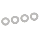 CORALLY SHOCK SHAFT WASHER STEEL 4 PCS