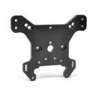 CORALLY SHOCK TOWER FRONT ALUMINIUM 5MM BLACK