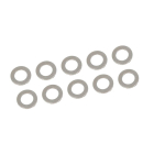 CORALLY WASHER 3X5X0.3MM - STEEL BLACK (10)