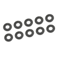 CORALLY WASHER 3X7X0.5MM - STEEL BLACK (10)