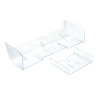 CENTRO 1/8 PRE-CUT LEXAN REAR WING 1.5MM - CLEAR