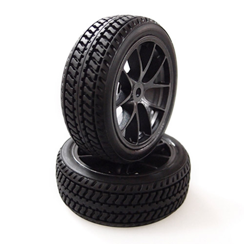 CARISMA 24mm MULTI SPOKE WHEEL MOUNTED SLICK TYRES (PR) CARISMA 24mm MULTI SPOKE WHEEL MOUNTED SLICK TYRES (PR)