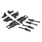 CEN RACING CONTROL ARM SET & UNIVERSAL SHAFTS