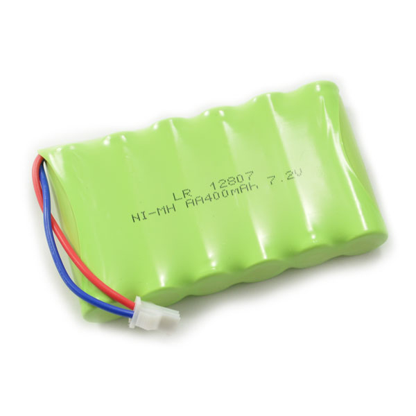 HUINA 1550/1570/1573/1574/1577 BATTERY (6cell 400mAh 7.2V NI-MH) WHITE SM CONNECTOR