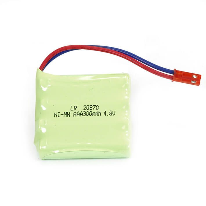 HUINA CY1332/33 BATTERY 4.8V 300mAh NIMH RED JST PLUG