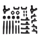 ELEMENT RC ENDURO12 STEERING BLOCKS/FRAME MOUNT SPACERS SET