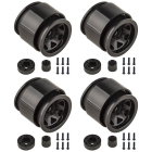 ELEMENT RC ENDURO TRIGON WHEELS 1.55IN BLACK